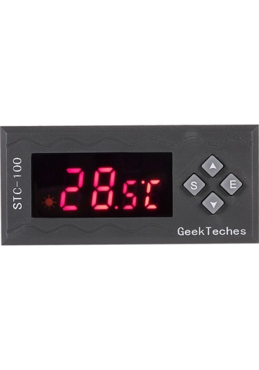 L-amaçlı Yüksek Doğruluk Ac110-240v Led Dijital Sıcaklık Kontrol Cihazı Termostatı 2 Röle Ntc Sensörü & Sıcaklık Alarmı