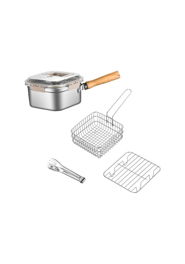 Homyl Restoran Tavuk Kanadı Kafe Için Çok Amaçlı Tencere Gösterildiği Gibi