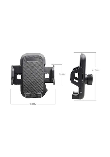 Vkemall Oto Telefon Tutucu: Gravite İle Otomatik Kapanır, Evrensel Uyumlu, Sadece Tek Elle Kullanıma Uygun Suşe Tutucu
