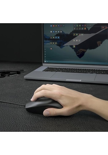 Lecoo Ms100 Usb Kablolu 1000dpı 3 Tuşlu Optik Mouse Ms100