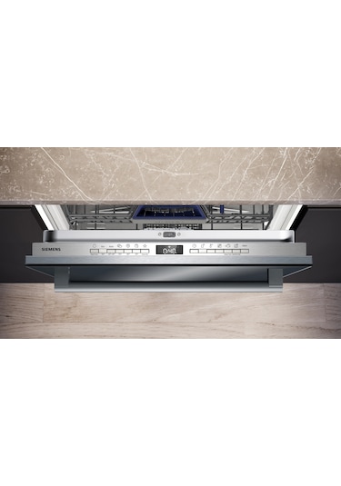Siemens iQ500 SN45EB01NT 6 Programlı 13 Kişilik Bulaşık Makinesi Siyah