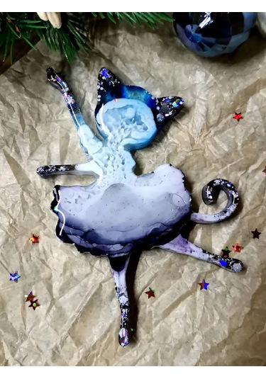 Astra Epoxy Silikon Kalıp "balet Kedi" 270831456