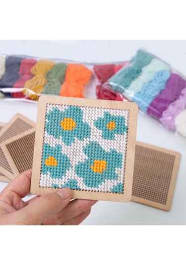 Suntek Başlangıç Çocuk Dikiş Için 4 Parça El Nakış Yer