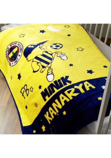 Lisanslı Fenerbahçe Klasik Baby Bebek Battaniye 000000001500218711 Çok Renkli