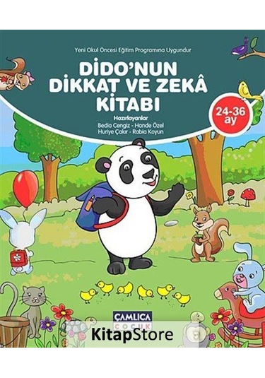 Dido'Nun Dikkat ve Zeka Kitabı 24-36 Ay / Bedia Cengiz
