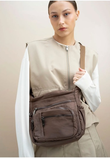 Matthew Cox Byn2323 Yıkanabilir Kumaş Çapraz Çanta Kadın Çok Renkli