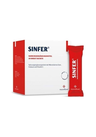 Jaso Pharma Sinfer 20 Saşe