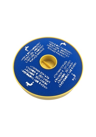 Padalink 戴森 Dc05/dc08/dc14/dc19/dc20/dc21 Süpürge İçin Ön+arka Filtre Seti - Yüksek Verimli Temizleme, Yıkama Ve Yeniden Kullanım Olanaklı Sarı+mavi