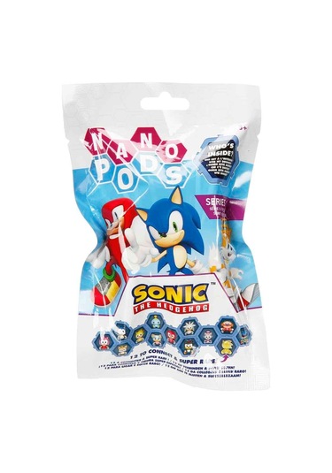 Sonic Nano Pods Sürpriz Figür Paketi S1 Koleksiyonluk Lisanslı Sonic Oyuncak Sonic