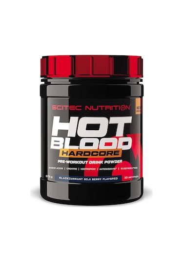 Scıtec Hot Blood Preworkout Hardcore 375 Gram