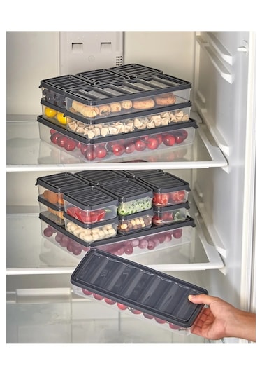 Krm Home 18'li Set Buzdolabı Ve Mikrodalga Saklama Kabı