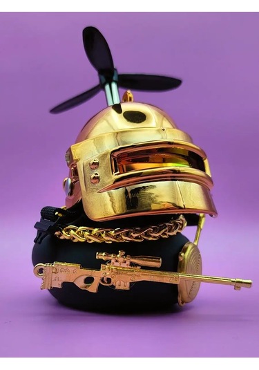 Market Alls Aracın İçinde Kasklı Ve Gözlükleri Olan Ördek 153251514