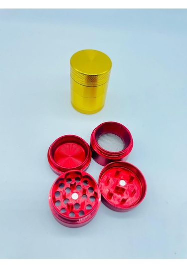 Çelik Metal 4parça Tutun Öğütücü Grinder //32mm-4parça