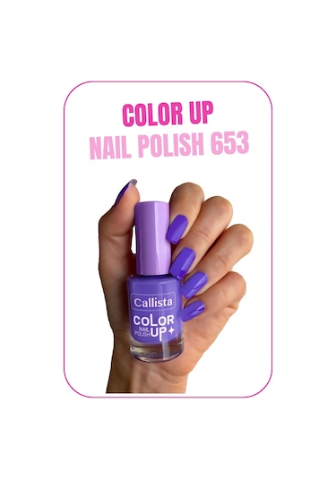 Callista Color Up Nail Polish Oje 653 Flashbacks - Mor