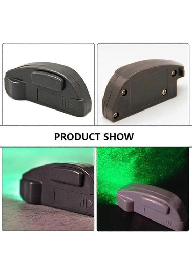 Elektrikli Süpürge İçin Yeşil Işıklı Led Başlık, Gizli Alanları, Evcil Hayvan Tüylerini Ve Yongtao'yu Temizler