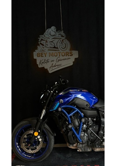 Yamaha Mt 07 Ön Koruma Demiri İcon Blue