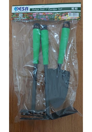 Desa Bahçe Seti 3'lü - Kürek. Tırmık Ve Çapa N11-1269