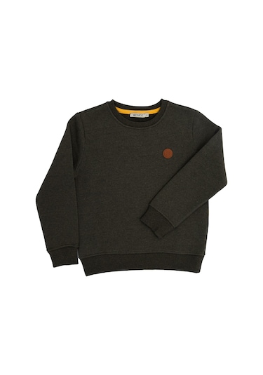 Erkek Çocuk Recycle Moldgreen Sweatshirt - Reborn Yeşil