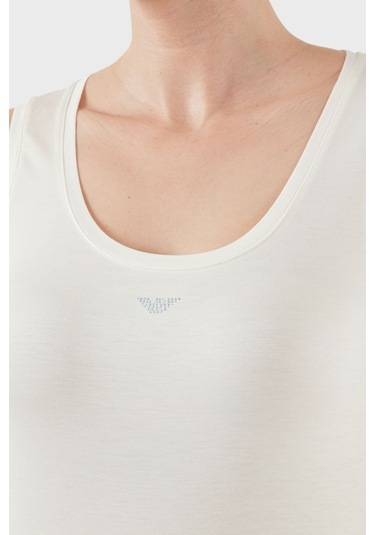 Emporio Armani Bayan Top Ew000407 Af10889 U1131 Beyaz Beyaz Emporio Armani Bayan Top Ew000407 Af10889 U1131 Beyaz Beyaz