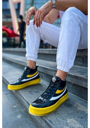 Ch973 Majesty Srt Erkek Bot Sarı 001