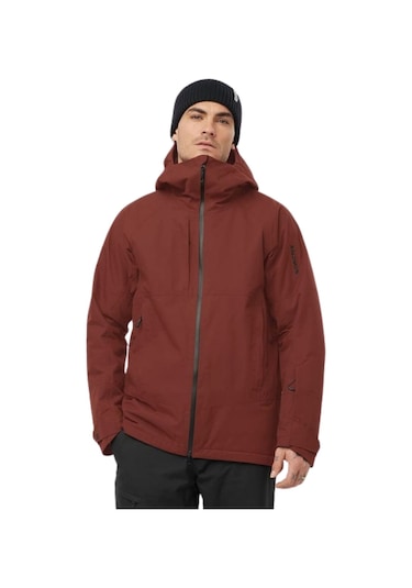 Salomon Salomon Transfer Puff Erkek Kayak Montu Bordo C86 Çok Renkli