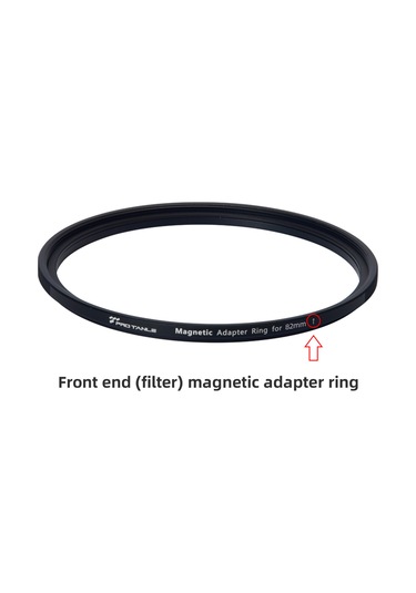 Youtek "82mm Manyetik Filtre Adaptör Halkası - Hızlı Değişim İçin Çift Mıknatıslı Profesyonel Set"