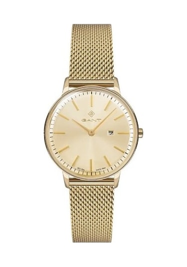 Gant Gt071004y Quartz Çelik Altın Rengi 34 Mm Kadın Kol Saati Altın