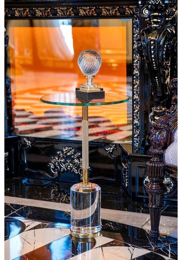 Dulda Akrilik Orion Sehpa Şeffaf