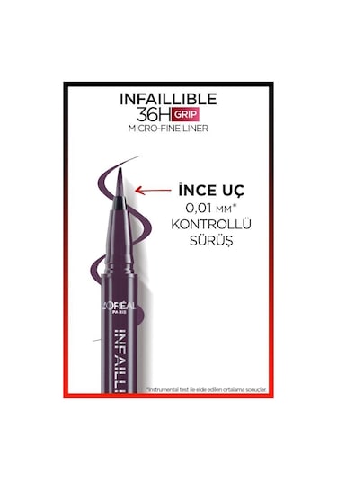 L'Oréal Paris Infaillible 36H Grip Micro Fine Eyeliner 04 Dew Berry