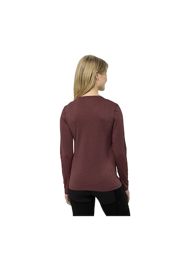 Jack Wolfskin Jack Wolfskın Sky Thermal L/s W 2191 Bordo