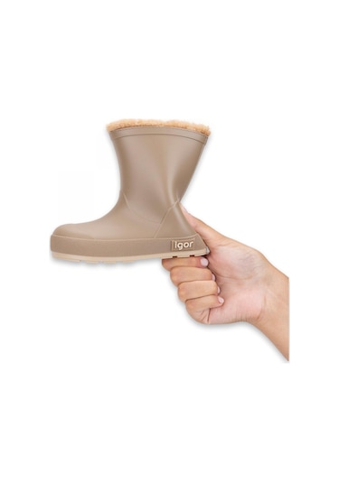 Igor W10314 Yogi Dk Borreguito Yağmur Kahverengi Kız Çocuk Çizme Kahverengi