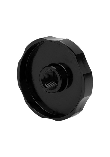 Xindoker Alüminyum Bisiklet Ön Fıçça Hava Odası Kapağı - Anti-korozif Korumalı, Hafif, Kolay Kurulum, Siyah Buhar Tıkacı Kapağı Tamiri İçin Siyah