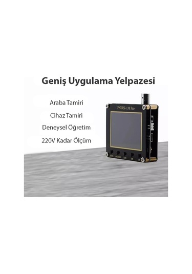 Fnirsi 2.4 Inç 138PRO El Tipi Taşınabilir Osiloskop