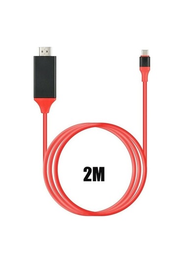 Novahub Usb Tip-c - Hdmı Hdtv Kablo Adaptörü 4k 30hz Yüksek Çözünürlüklü Pc Dizüstü Tablet Akıllı Telefon İçin - Siyah