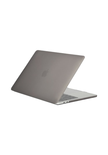 Blogy Apple Uyumlu MacBook Pro 16.2 İnç Crystal Fit Kılıf Gri