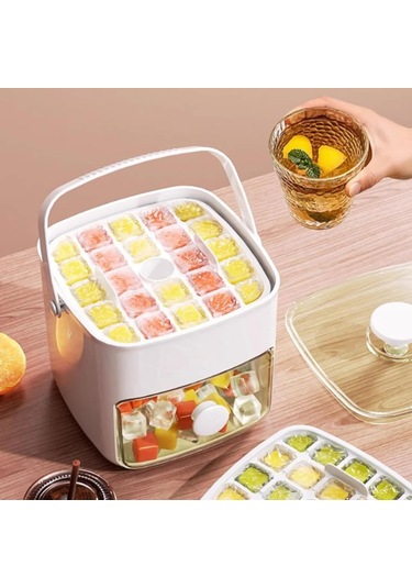 Buz Kalıp Ve Saklama Kutusu Açık Mavi