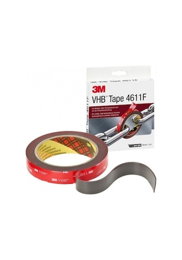 3m 4611f Çift Taraflı Akrilik Bant 19mm X3 Mt