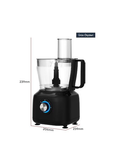 Kumtel HFP-03 12in1 Pro Mutfak Robotu