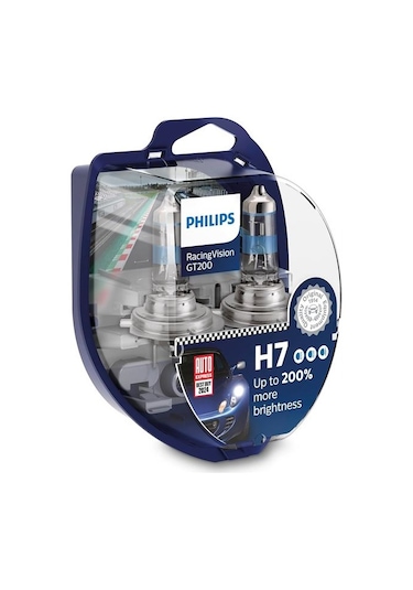 Phılıps Racıng Vısıon H7 12v 55w + %200 Fazla Işık 1 Ad