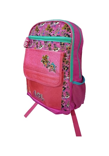 Lol Lisanslı Kaliteli Sırt Çantası İlkokul Pembe -2