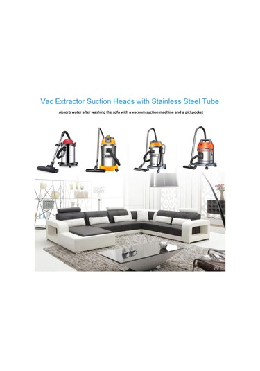 Springsun Kanepe Ve Yatak Örtüsü Temizliği İçin Halı Vakum Aparatı - Emiş Bağlantılı Başlık