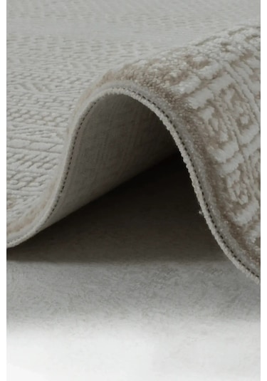 Hoom Rugs Doku 2105 Bej Modern Salon Halısı