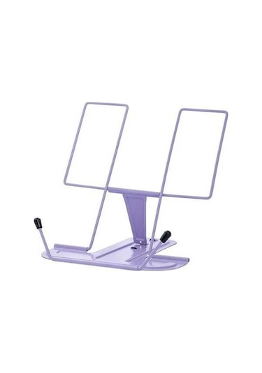 Trendooze Mini Menekşe Taşınabilir Yemek Kitabı Tutucu Organizatör Kitap Tutucu Menekşe