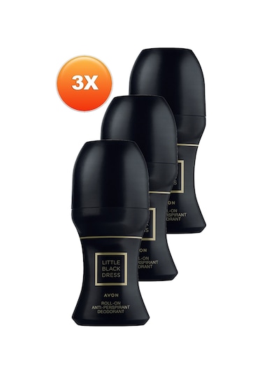 Avon Little Black Dress Kadın Roll-On 3 x 50 ML