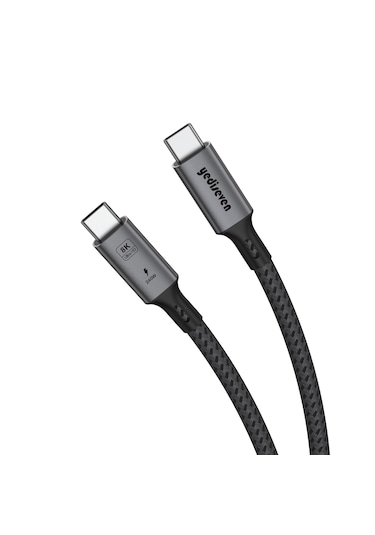 Yediseven Usb 4 Görüntü Kablosu 8k60hz Thunderbolt Uyumlu 1m