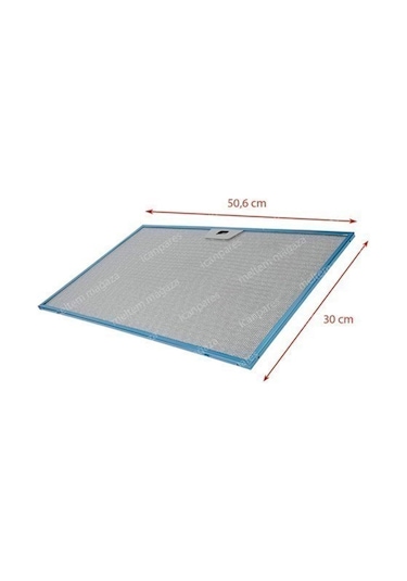 Ankastre Aspiratör Davlumbaz Alüminyum Yağ Filtresi - 265852328