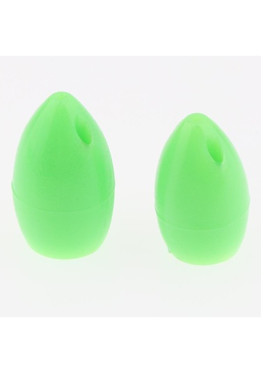 Homyl 10 Parça Bombarda Sbirolino Yüzen Alabalık Poz Yeşil