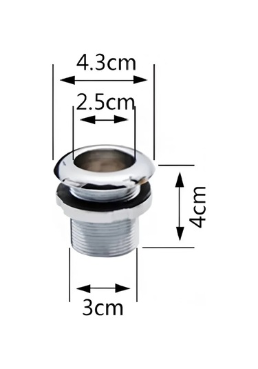 Matura Banyo Borusuna Musluklu Hortumlu Çıngırak Çıkışı Tutucu 288093443 Krom