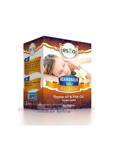 Esila Kekik & Balık Yağlı Bitkisel Krem 210 ML