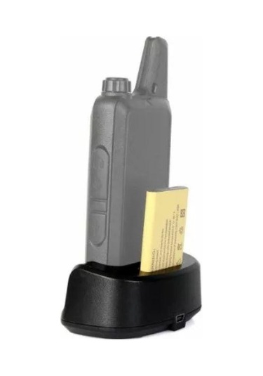 1'li Pmr 446 TÜRKÇE KONUŞAN El Telsizi Wln Kulaklık Hediyeli Telsiz Tam Takım 9 Parça Set